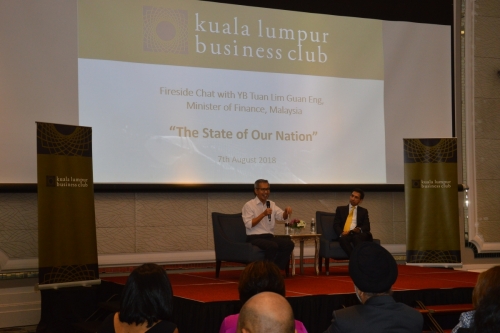 (07 August 2018) Fireside Chat with Lim Guan Eng - 29