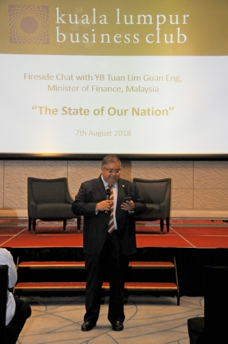 (07 August 2018) Fireside Chat with Lim Guan Eng - 35