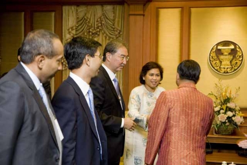 (15 Oct 2009) Courtesy Call and Dialogue with Thai PM - 16