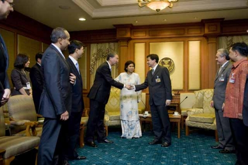(15 Oct 2009) Courtesy Call and Dialogue with Thai PM - 29