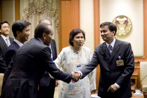 (15 Oct 2009) Courtesy Call and Dialogue with Thai PM - 35