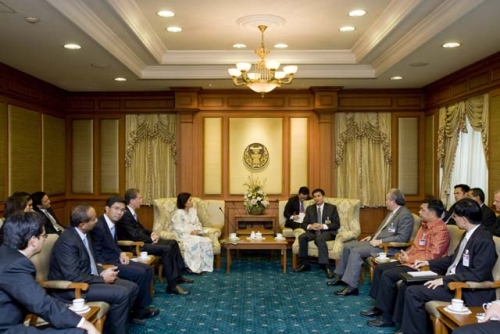 (15 Oct 2009) Courtesy Call and Dialogue with Thai PM - 41